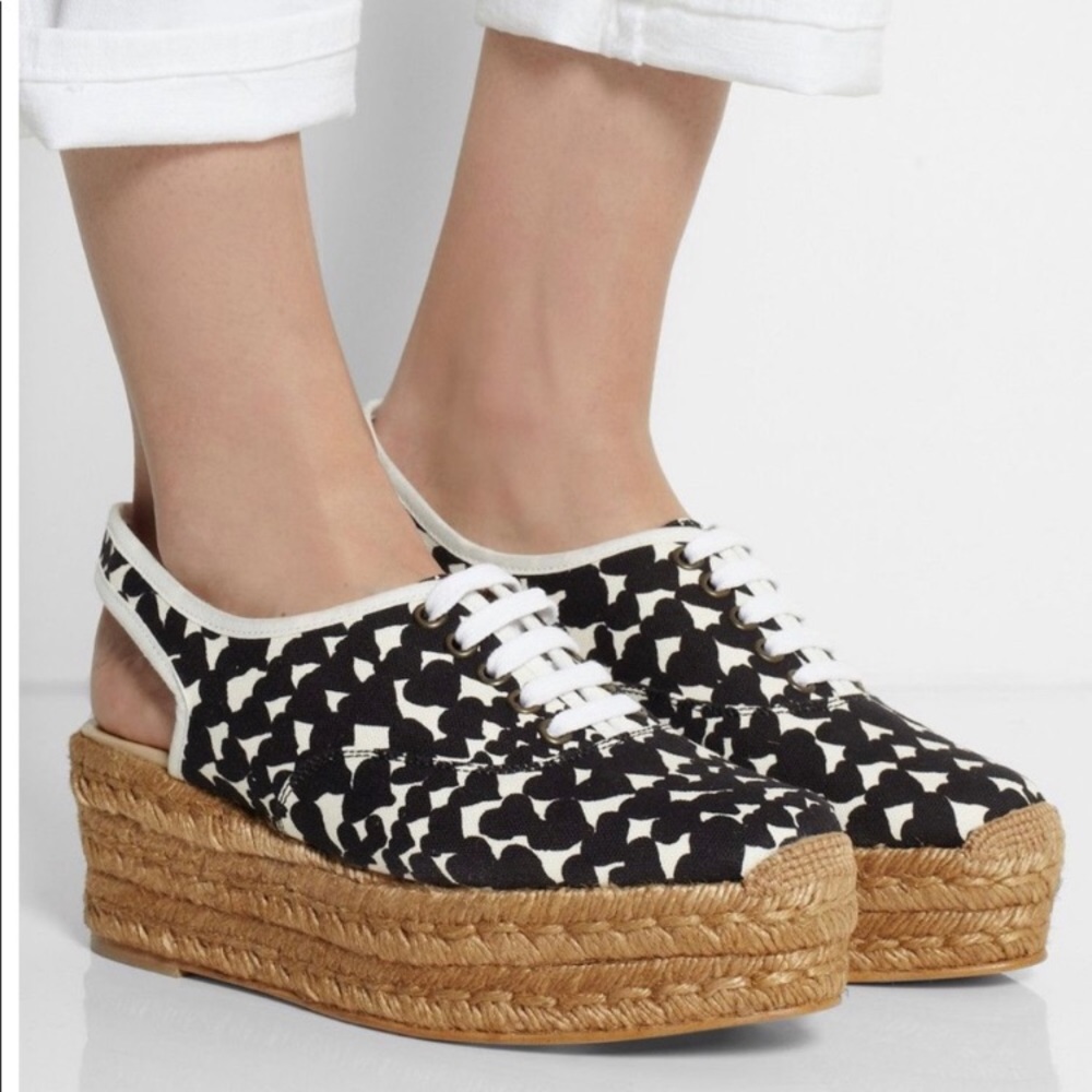 Stella McCartney heart platform Espadrille